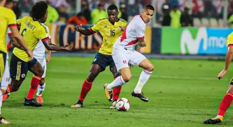 partido colombia vs. peru 6 de junio