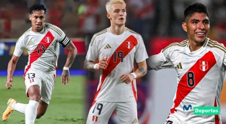 selección de peru vs. colombia