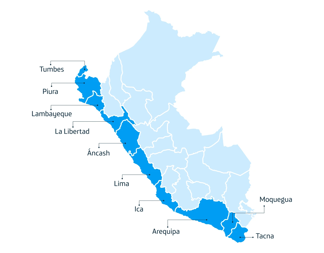 Imagen de mapa de la costa