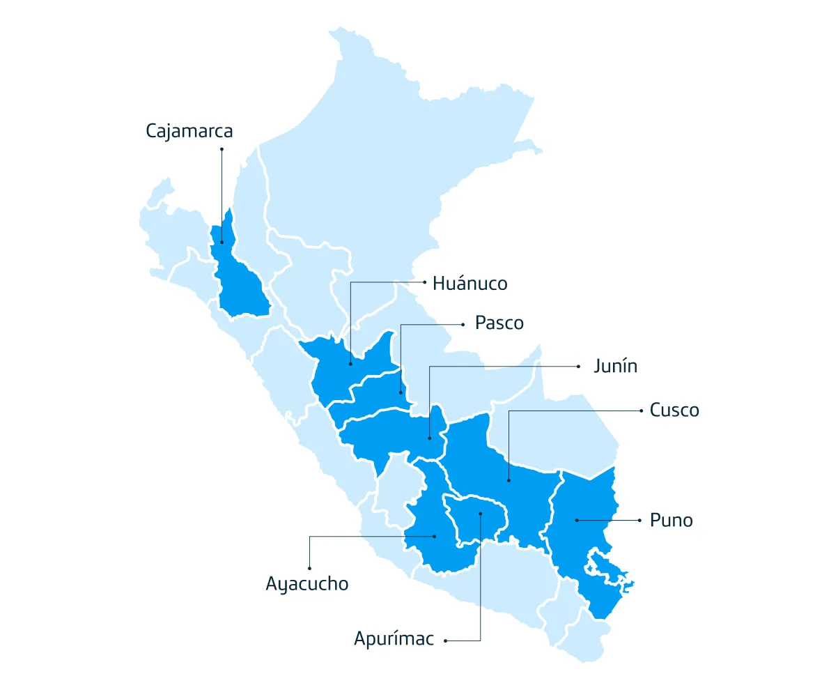 Imagen de mapa de la sierra