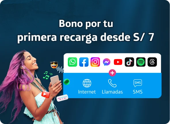 Bono de primera recarga Bono de primera recarga