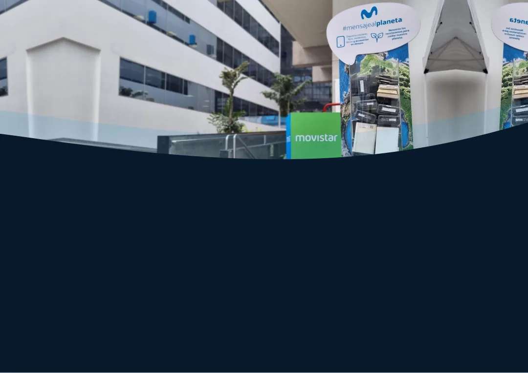 Movistar recicló y reutilizó más de 1,000 toneladas de residuos electrónicos en el último año 