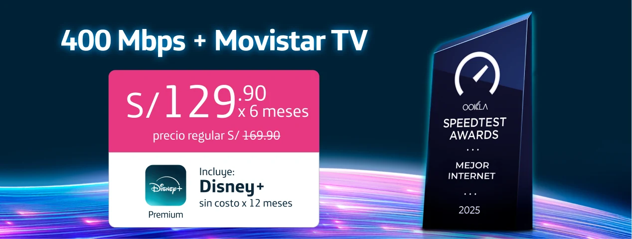 Internet Fibra Óptica: La red más veloz del Perú Movistar Perú