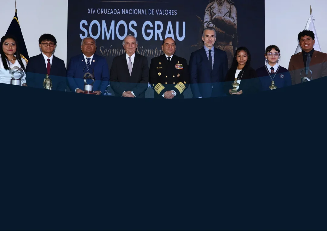  Marina de Guerra, Fundación Grau y Movistar reconocen a peruanos ejemplares en la Cruzada de Valores “Somos Grau, Seámoslo Siempre