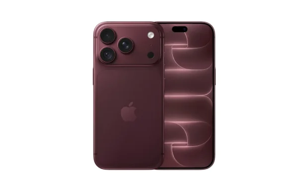 iPhone 18 Pro color borgoña